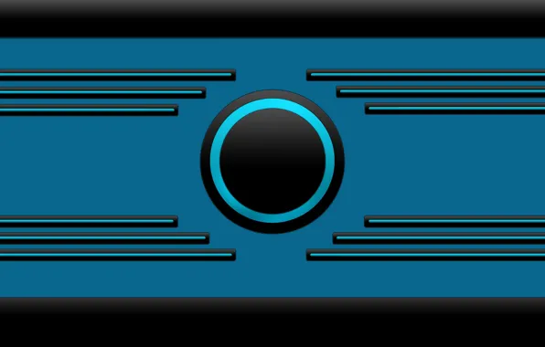 Black, lines, neon, Frontier