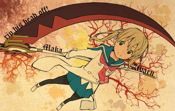 Оружие, девочка, коса, Пожиратель душ, Soul Eater