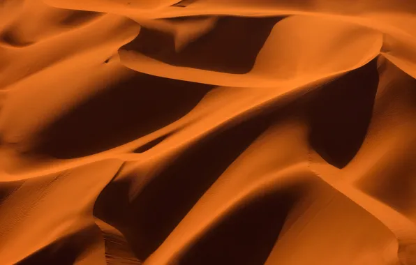 Картинка песок, природа, барханы, пустыня, дюны