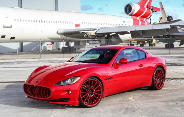 Картинка Maserati, Granturismo, Vossen, VFS2, Custom Painted