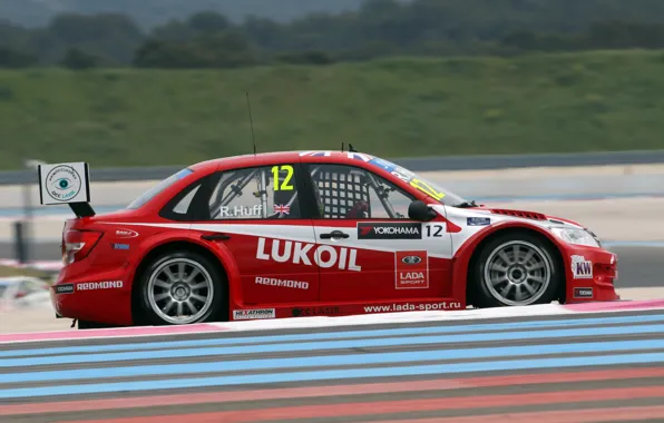 Гонки, болид, автомобиль, Лада, LADA, Paul Ricard, Granta, Гранта