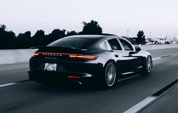 Porsche, Panamera, Car, Sport, Sedan, Highway, Campbell, Panamera Turbo