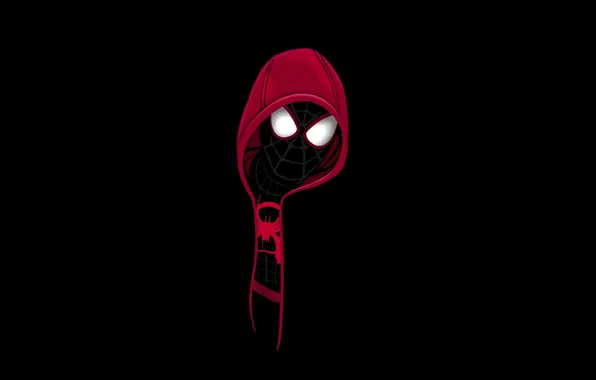 Red, Marvel, Spiderman, Hood, Marvel comic, Miles Morales, Marvel cinematic universe, Amoled