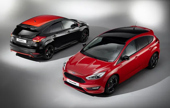 Ford, фокус, Red, Focus, форд, Black, US-spec, 2015