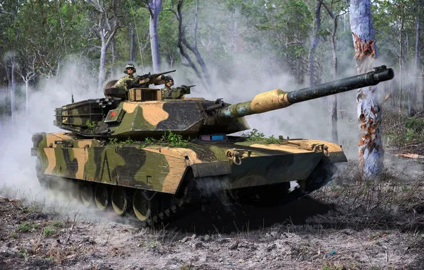 Австралия, США, основной боевой танк, ОБТ, M1A1 Abrams, Danijel Frka, MBT, M1A1 AIM(SA)