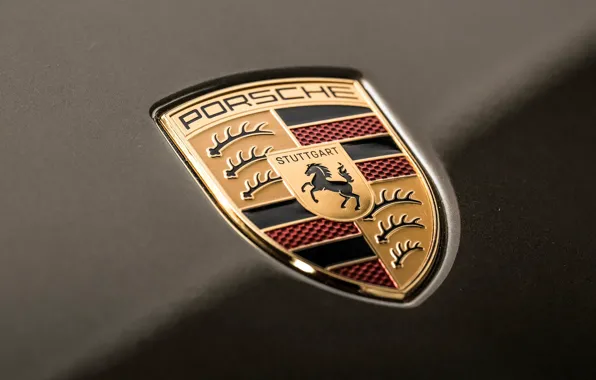 Картинка Porsche, logo, badge, Porsche Mission X