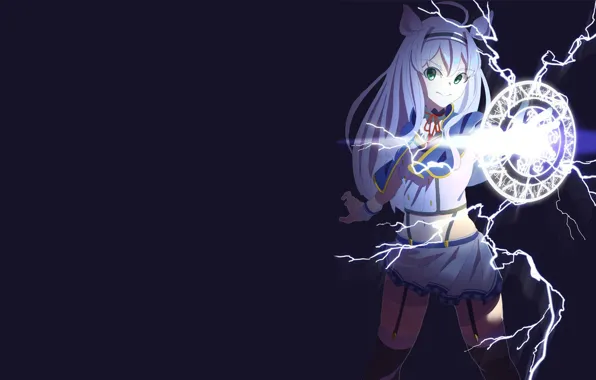 Neko, anime, bishojo, mahou, japanse, Rokudenashi Majutsu Koushi to Akashic Records, Akashic Records of Bastard …