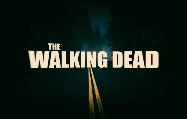 Картинка дорога, ночь, фильм, сериал, триллер, ужасы, ходячие мертвецы, The Walking dead