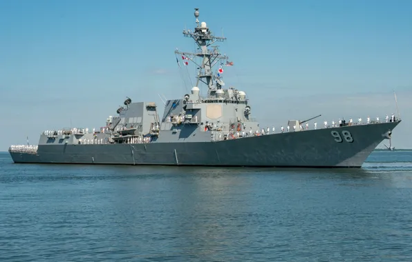 Эскадренный, миноносец, USS Forrest Sherman