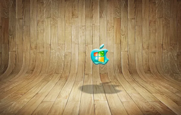 Дерево, Apple, паркет