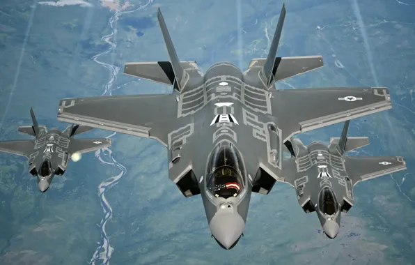 Картинка оружие, самолёты, F-35A Lightning