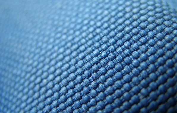 Картинка синий, текстура, ткань, плетение