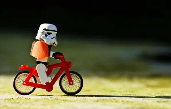 Картинка Star Wars, Велосипед, Звёздные войны, Lego, Клон