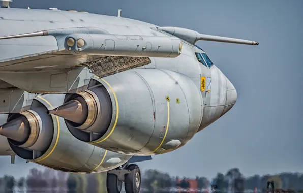 Plane, RAF, Royal Air Force, aeroplane, AWACS E3, military aviation