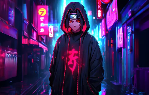 Картинка anime, uchiha, itachi