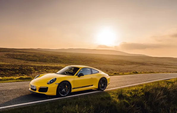 911, Porsche, Coupe, 2018, Carrera T