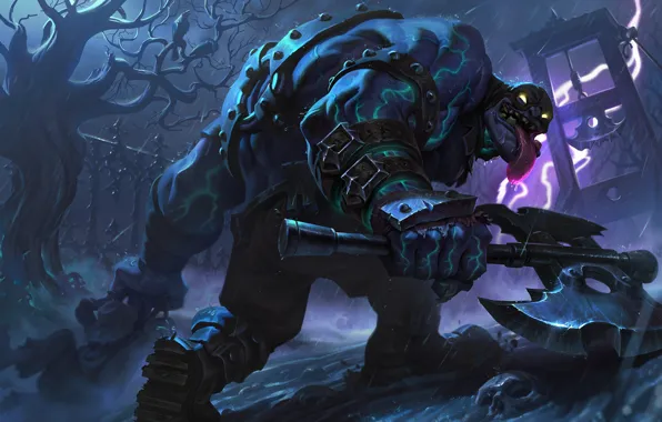 Язык, урод, секира, гильотина, Executioner Mundo