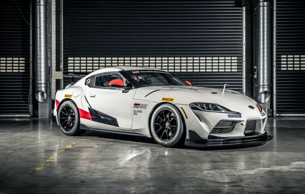 Фары, Toyota, Supra, 2020, Toyota GR Supra GT4, Supra GT4