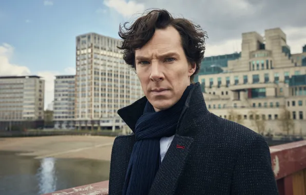 Сериал, Шерлок Холмс, BBC, Бенедикт Камбербэтч, Benedict Cumberbatch, Sherlock, Шерлок, британский актер кино и телевидения