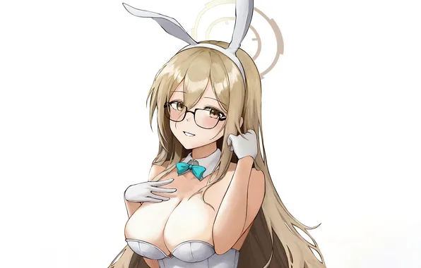 Girl, sexy, cleavage, long hair, boobs, anime, beautiful, pretty