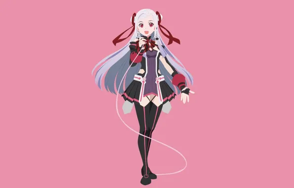 Pretty, singer, Sword Art Online, SAO, bishojo, Yuna, by fikrimochizou, Sword Art Online: Ordinal Scale