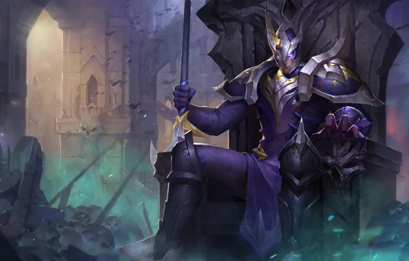 Воин, шлем, мужчина, Arena of Valor