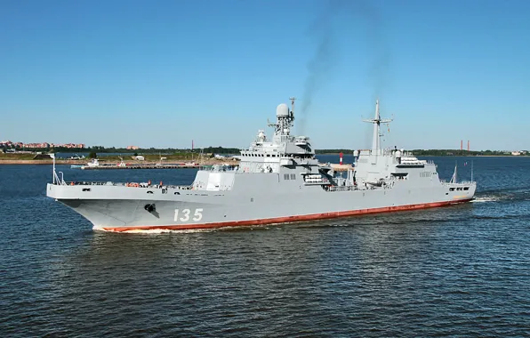 Корабль, вмф, десантный, иван грен, проект 11711