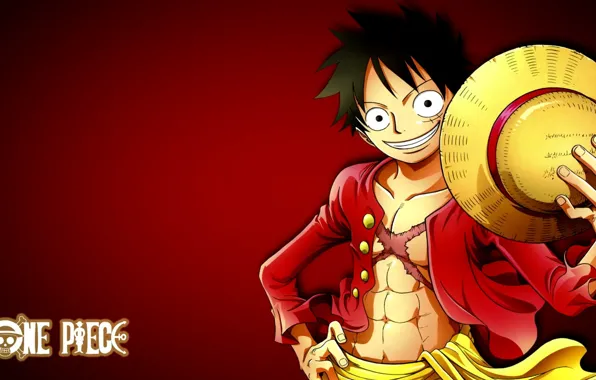 Game, One Piece, pirate, smile, anime, boy, captain, warrior