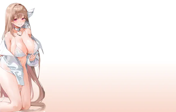 Kawaii, girl, hot, sexy, wet, cleavage, boobs, anime