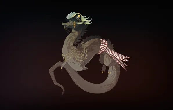 Дракон, Фон, Fantasy, Dragon, Mythology, Art, Фантастика, Characters