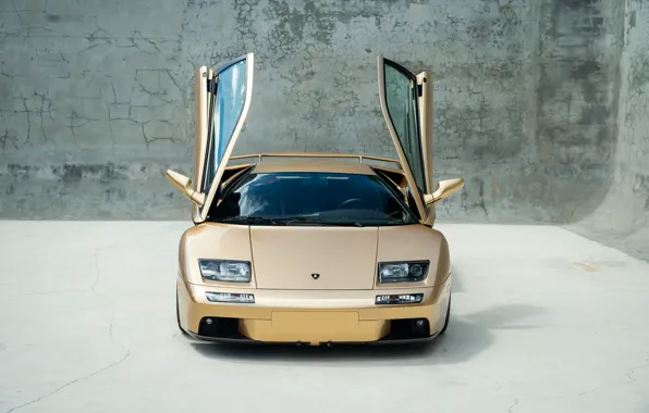 Картинка Lamborghini, Diablo, lambo door, opened doors, Lamborghini Diablo VT 6.0 SE