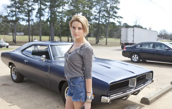 Car, parking cars, car and girl
