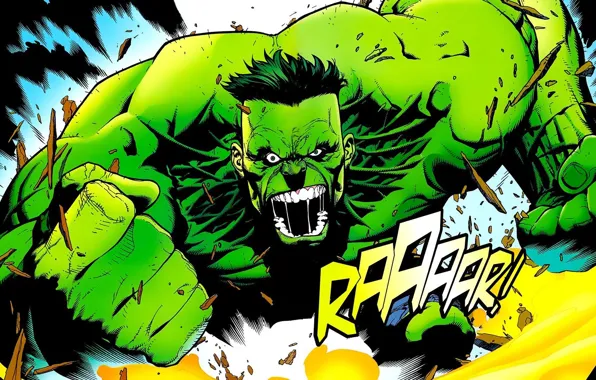 Картинка ярость, Халк, Hulk, Marvel Comics
