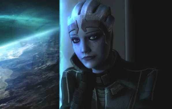 Картинка Mass Effect, Азари, Лиара T`Сони
