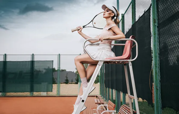 Картинка pretty, tennis, pose, Антон Харисов
