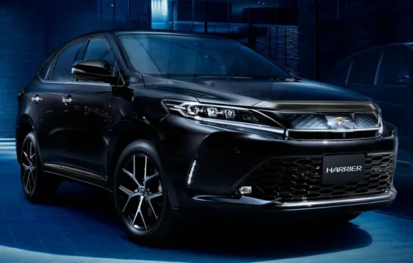 Toyota, Harrier, 2018, кроссовер, Style Blueish, Progress