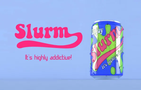 Напиток, футурама, Futurama, Slurm