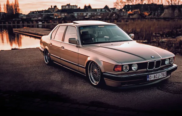 Картинка BMW, 7-Series, E32, 735