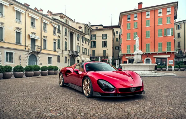 Alfa Romeo, суперкар, supercar, единственный экземпляр, 2025, Alfa Romeo 33 Stradale, the only instance