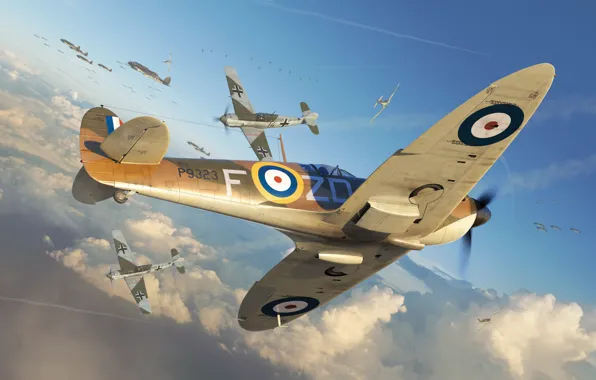 Истребитель, Spitfire, Spitfire Mk.Ia, Боевой самолёт