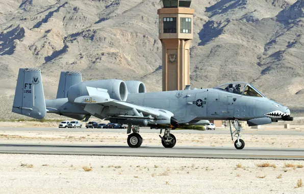 Thunderbolt II, A-10C, двухдвигательный штурмовик