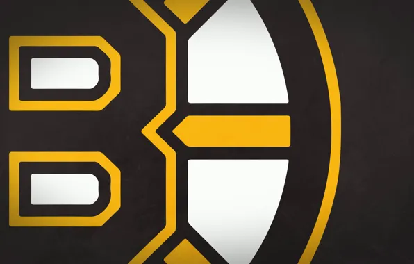 Картинка белый, желтый, знак, черный, значок, медведь, эмблема, Бостон