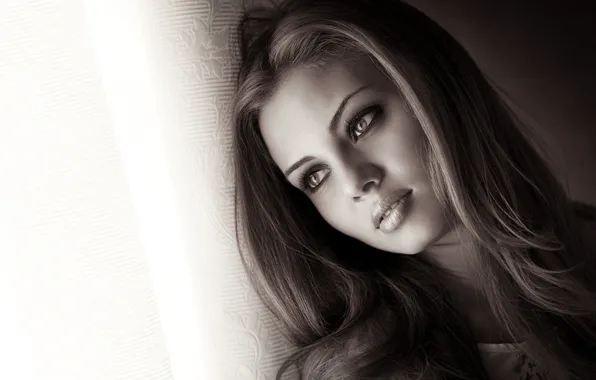 Woman, pretty, people, face