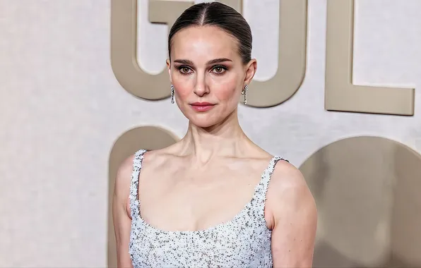 Платье, актриса, декольте, Natalie Portman, Натали Портман, красивая