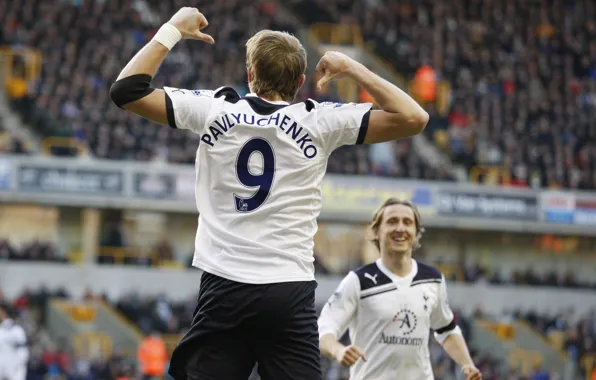 Football, празднование, goal, tottenham, Тоттенхэм, Павлюченко, Пава