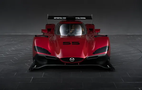 Фары, Значок, Sports car, 2017, Спортпрототип, 24 Hours of Daytona, Mazda RT24-P, Гонка на выносливость