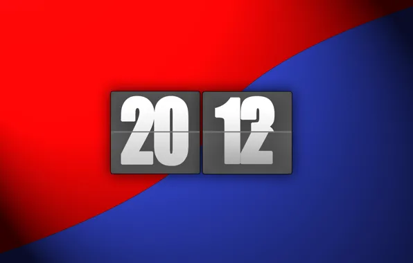 Синий, красный, полоса, новый год, 2012, 2013