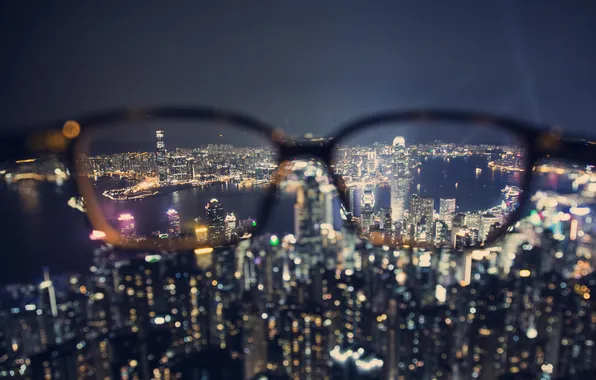 Гонконг, очки, Китай, Международный финансовый центр