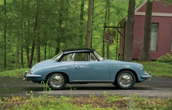 Картинка Porsche, 1962, 356, Porsche 356B 1600 Hardtop