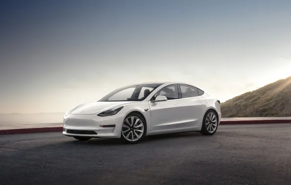 Tesla, Model 3, 2017